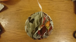 קישוט אוריגמי לסוכה