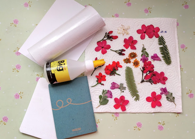 פרחים מיובשים רעיונות ליצירה