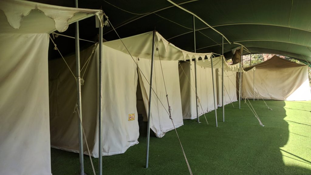 חמת גדר מתחם האוהלים