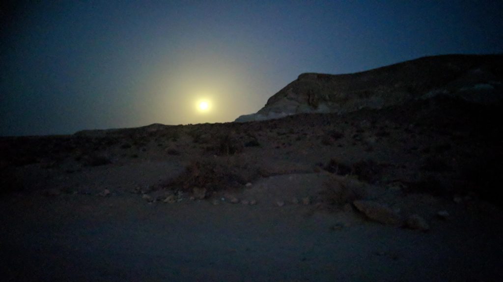 נחל חווארים מתחת לשדה בוקר