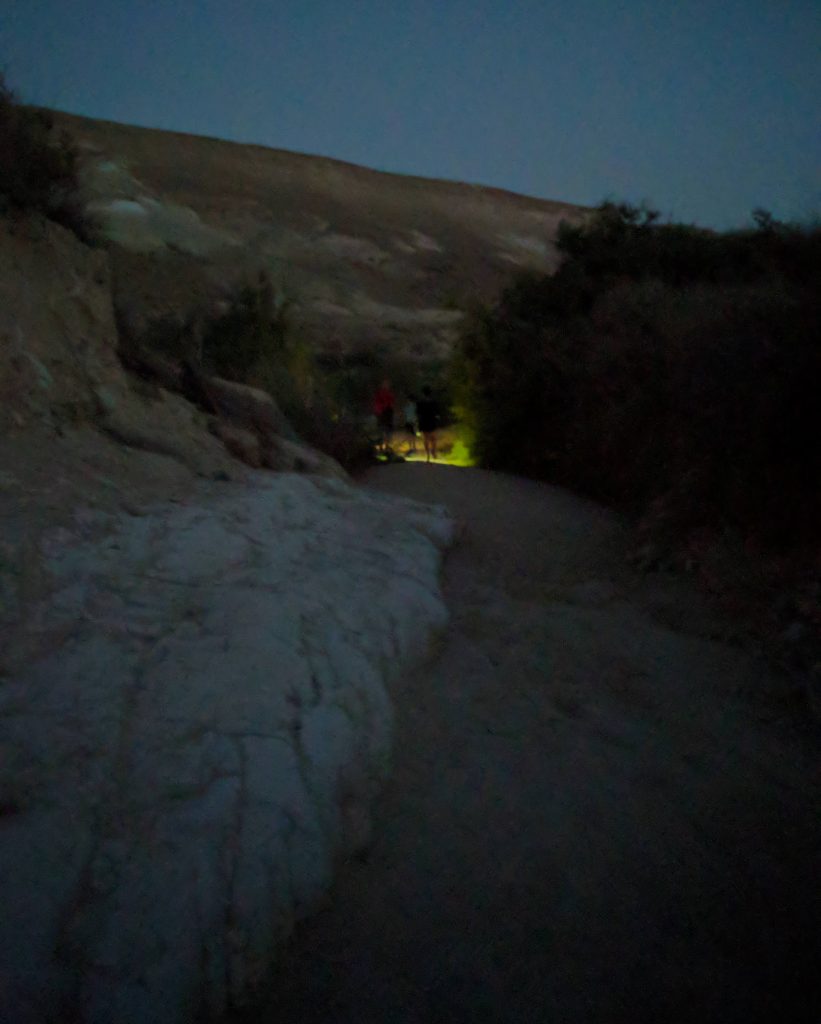 טיול לילי בנחל חווארים