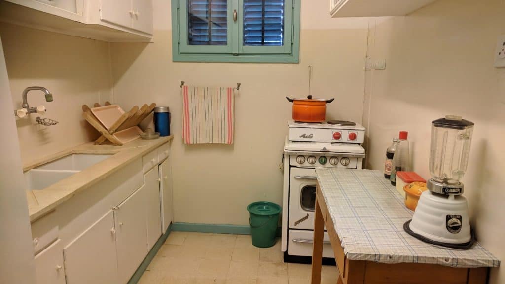 צריף בן גוריון המטבח