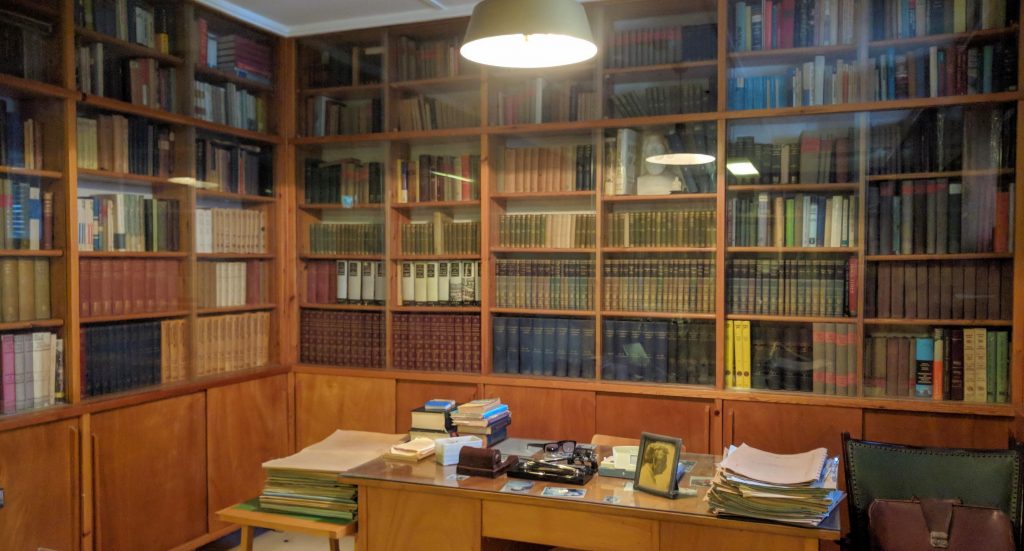 צריף בן גוריון חדר העבודה