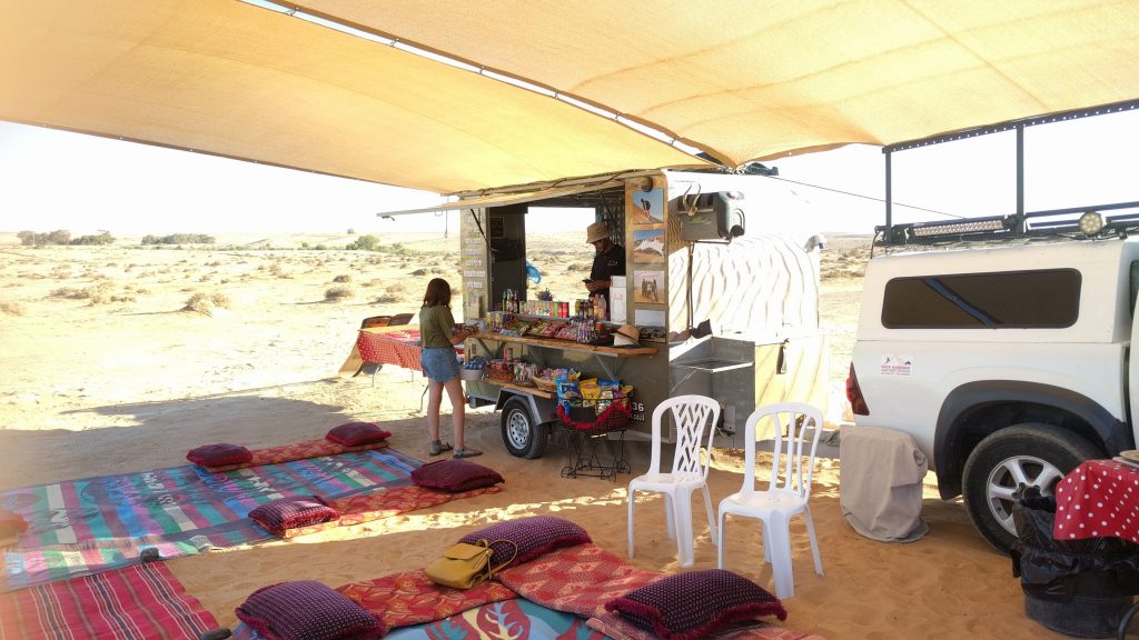 פינת הזלה של דרור במדבר גלישת חולות צומת שבטה