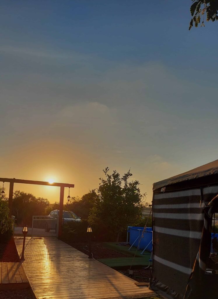 נתיב העשרה מאהל האירוח של מיכה ביטון