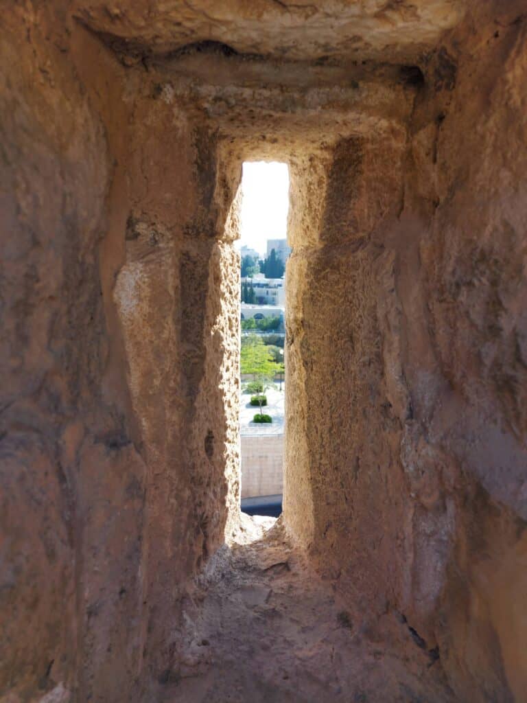 ירושלים של מעלה תצפית מחריץ הירי